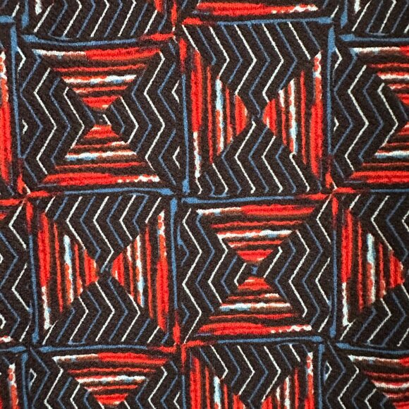 Lularoe Womens Medium Cassie Pull On Geometric Print Fitted Pencil Skirt NWT - Picture 7 of 7